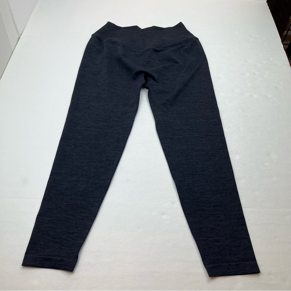 BuffBunny Snatched Seamless‎ Legging  Charcoal Gray Grey Black Crossover Size XL